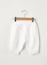 Pantalon droit resserrée sur le bas beige OVALE garcon