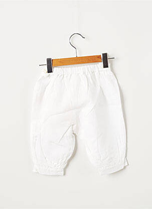Pantalon droit resserrée sur le bas beige OVALE garçon