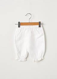Pantalon droit resserrée sur le bas taille élastique beige OVALE garcon
