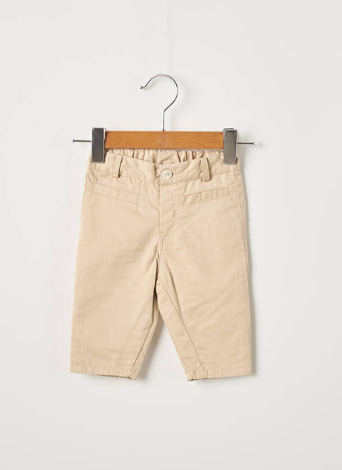 Pantalon droit poches beige OVALE garcon