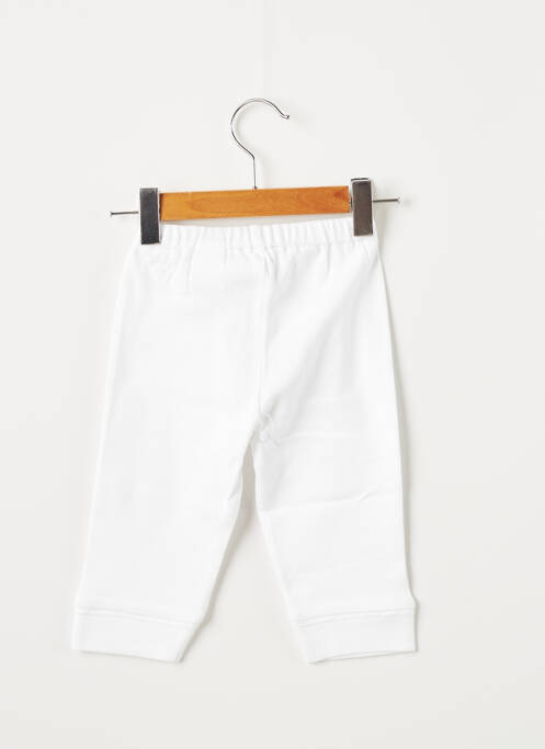 Legging stretch blanc OVALE garcon