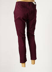 Pantalon chino violet R.DISPLAY pour femme seconde vue