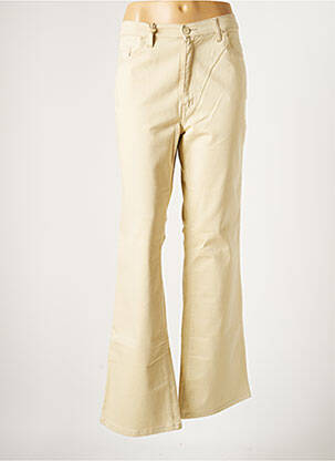 Pantalon droit beige LAITA pour femme