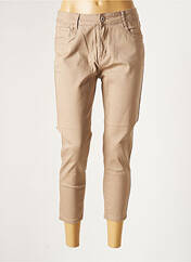 Pantalon slim marron X-MAX pour femme seconde vue