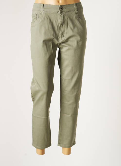 Pantalon slim vert X-MAX pour femme