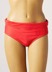 Bas de maillot de bain rouge CHERRY BEACH pour femme seconde vue