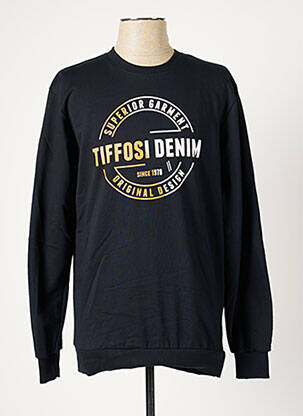 Sweat-shirt bleu TIFFOSI pour homme