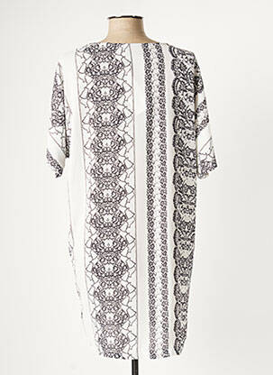 Tunique manches courtes tissage crêpe noir B.YOUNG femme