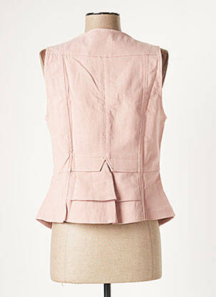 Gilet sans manche coupe cintrée rose MYRINE ANTWERP femme