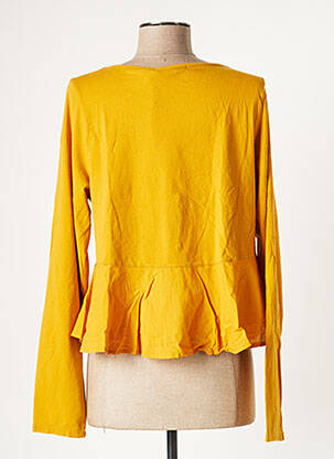 Veste casual coupe cintrée jaune MES SOEURS ET MOI femme