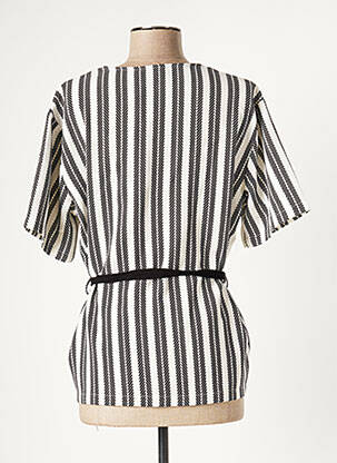 Top stretch manches courtes noir B.YOUNG femme