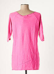 T-shirt rose MES SOEURS ET MOI pour femme seconde vue