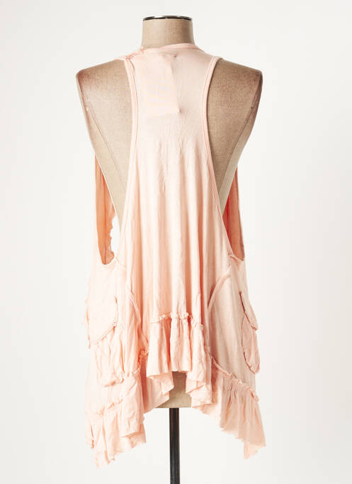 Gilet sans manche rose LOLA ESPELETA pour femme