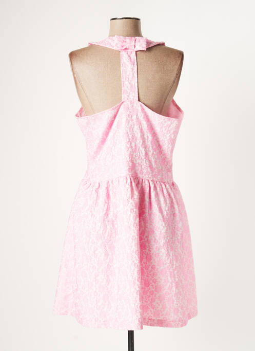 Robe mi-longue rose MISSING JOHNNY pour femme