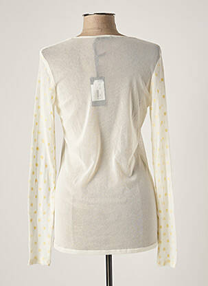 Top stretch manches longues beige MYRINE & ME femme