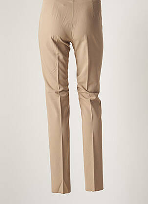 Pantalon slim taille haute taille haute marron DIANA GALLESI femme