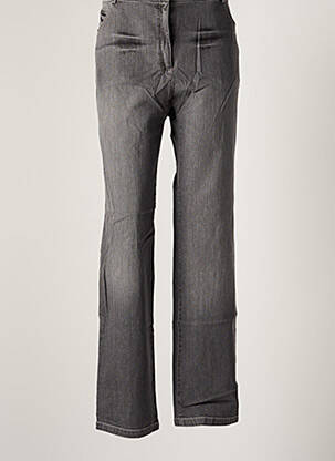 Jeans coupe droite gris ATIAN pour femme