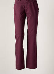 Pantalon slim violet BORAS pour femme seconde vue