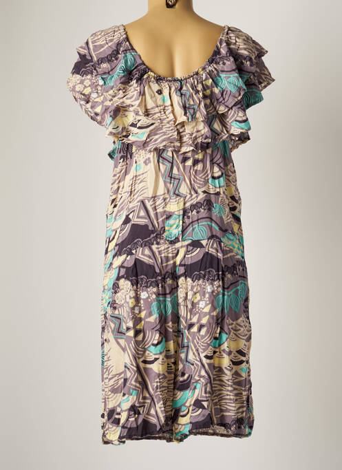 Combishort gris LOLA ESPELETA pour femme