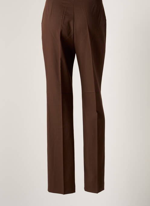Pantalon droit marron ATIAN pour femme