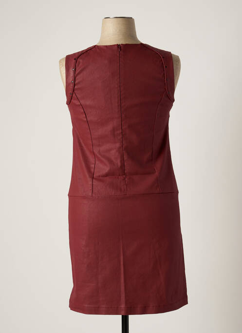 Robe mi-longue rouge ONE STEP pour femme