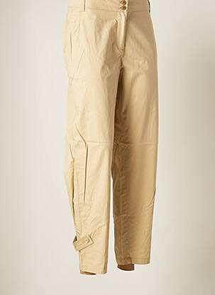 Pantalon droit taille normale taille normale beige COLLECTION femme