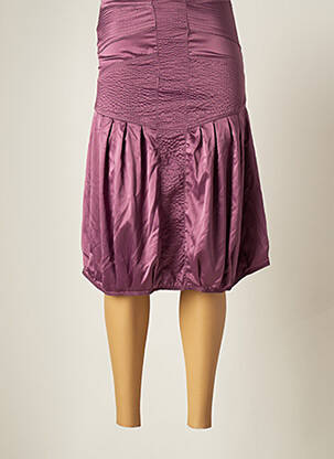 Jupe courte violet MAIS IL EST OU LE SOLEIL femme