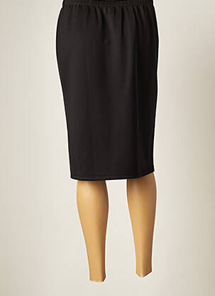 Jupe courte taille haute noir PARIS femme