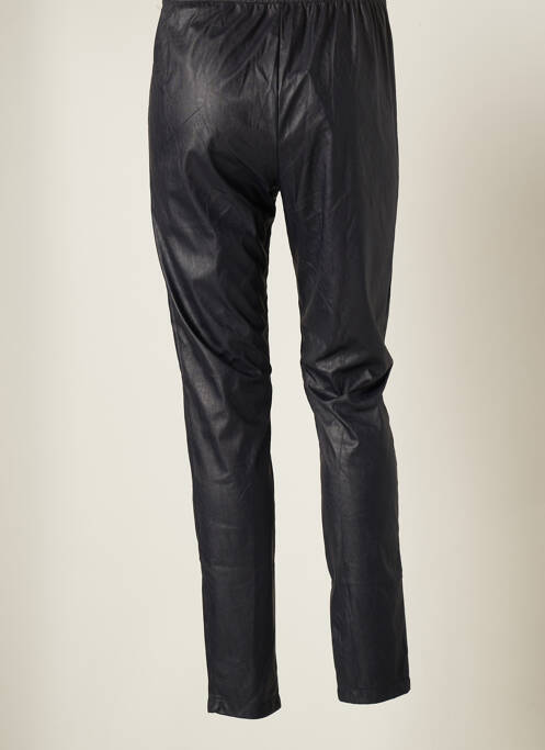 Pantalon slim taille élastique taille haute noir POUSSIERE D'ETOLE femme
