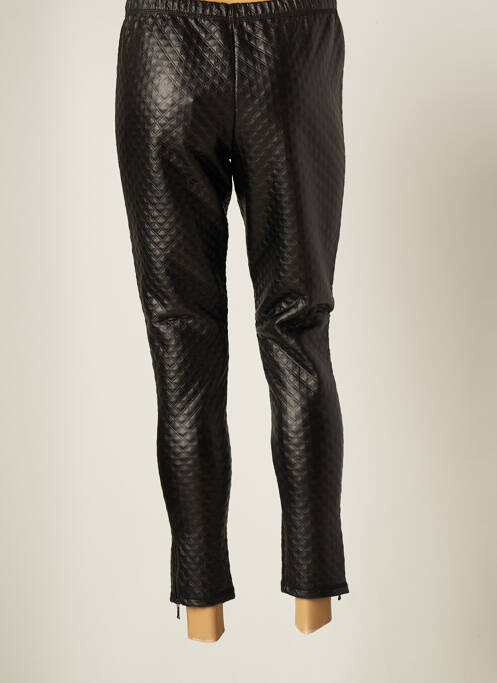 Pantalon slim noir PARIS pour femme