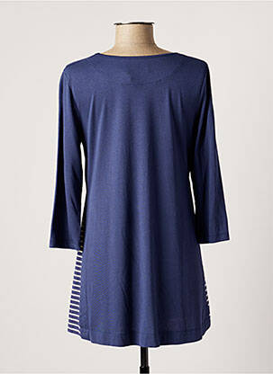 Tunique manches longues col rond bleu MYRINE ANTWERP femme