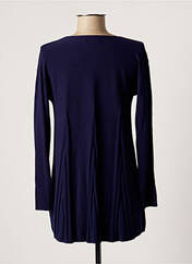 Gilet manches longues bleu TRIPODE pour femme seconde vue