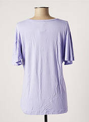 T-shirt violet CPM pour femme seconde vue
