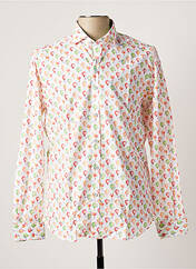 Chemise manches longues orange DARIO BELTRAN pour homme seconde vue