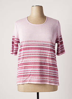 T-shirt rose FILEUSE D'ARVOR pour femme
