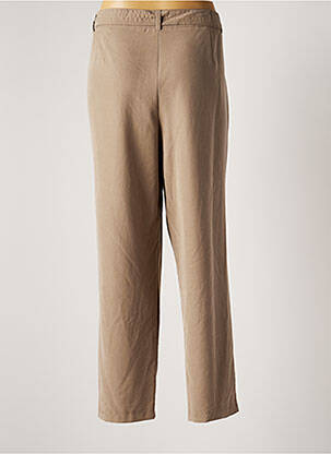 Pantalon droit tissage popeline taille normale beige GERRY WEBER femme