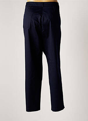 Pantalon droit stretch taille normale bleu ANNE KELLY femme