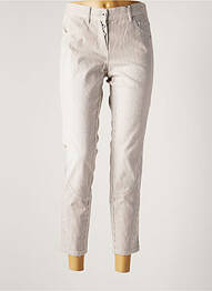 Pantalon 7/8 stretch taille normale gris TAIFUN femme