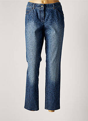 Jeans coupe droite bleu GERRY WEBER pour femme
