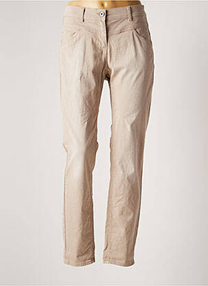 Pantalon slim beige TAIFUN pour femme