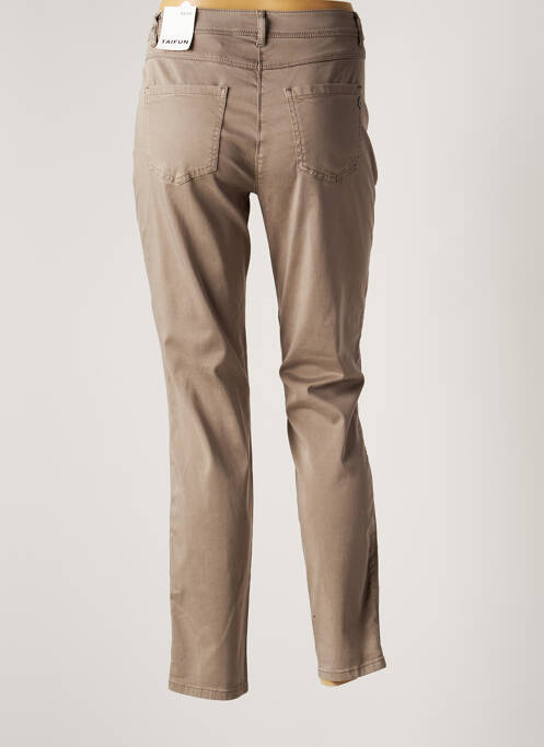 Pantalon slim gris TAIFUN pour femme