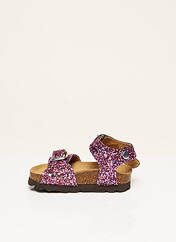 Sandales/Nu pieds violet REQINS pour fille seconde vue