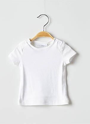 T-shirt blanc LAPIN BLEU pour enfant