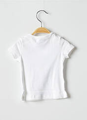 T-shirt blanc LAPIN BLEU pour enfant seconde vue
