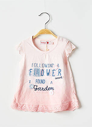 T-shirt rose BOBOLI pour fille