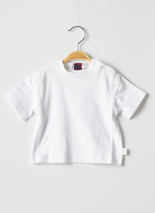 T-shirt blanc COUDEMAIL pour enfant