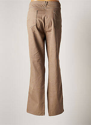 Pantalon droit beige GRIFFON femme