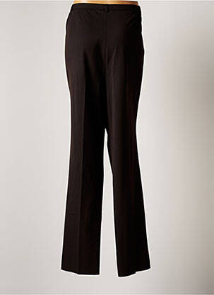 Pantalon droit marron CHRISTIAN MARRY femme
