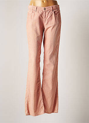 Pantalon droit rose ARMANI femme