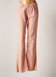 Pantalon droit rose ARMANI femme